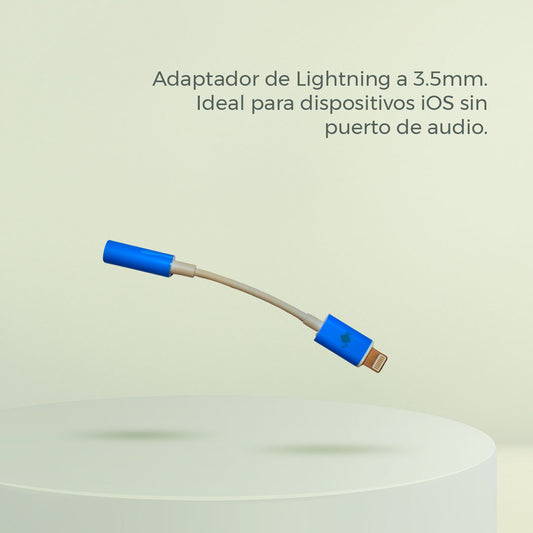 Adaptador Jack 3.5mm - Lightning
