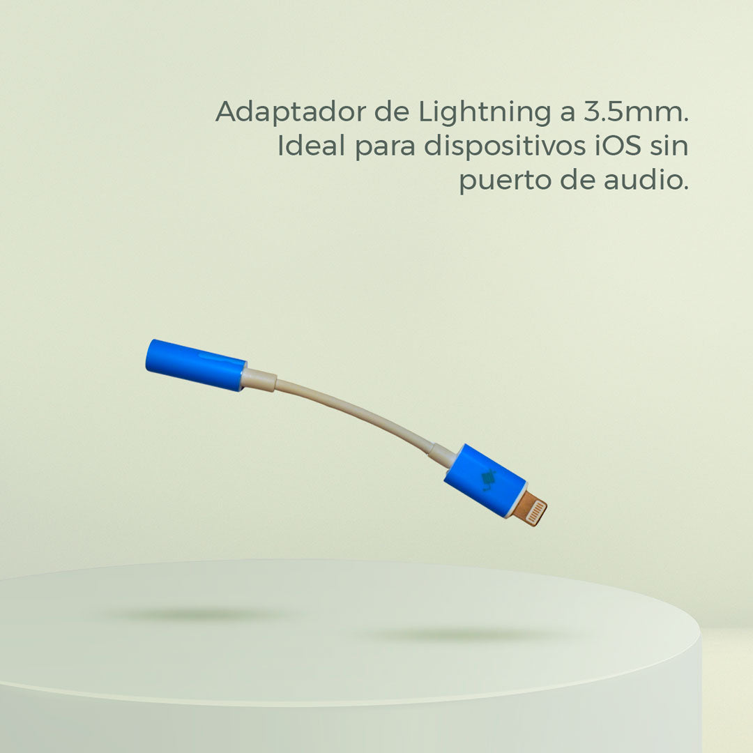 Adaptador Jack 3.5mm - Lightning