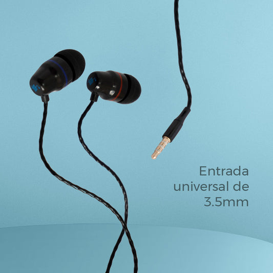 Audífonos Alámbrico Jack 3.5mm