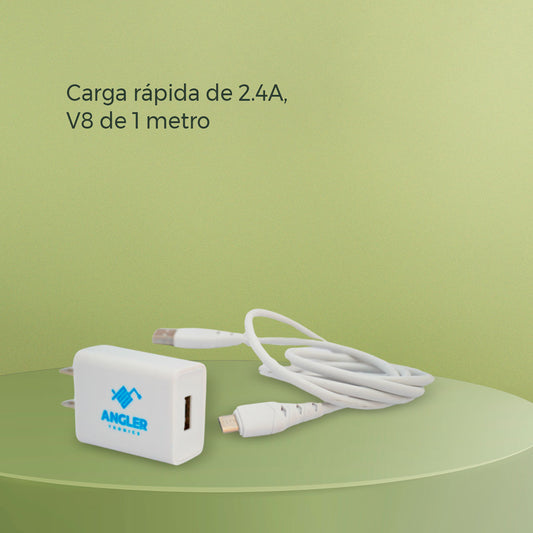 Cargador + Cable USB - V8
